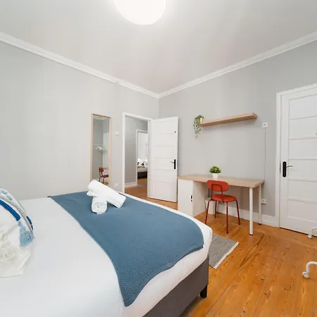 Konukevi Soar L Entrecampos 3 L Comfort Stay, Fast Wifi, Steps To Metro, Near Campo Grande Park Lisboa